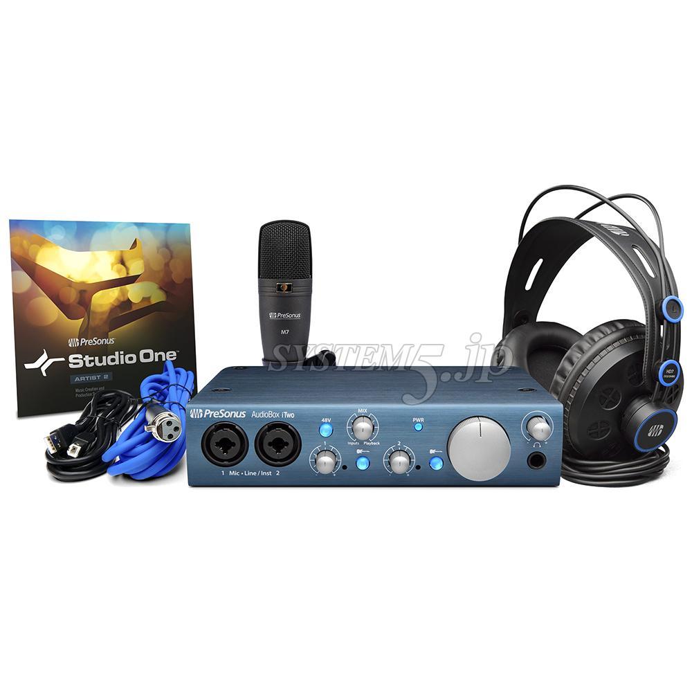 PreSonus AudioBox iTwo Studio オーディオインターフェイス - 業務用 ...