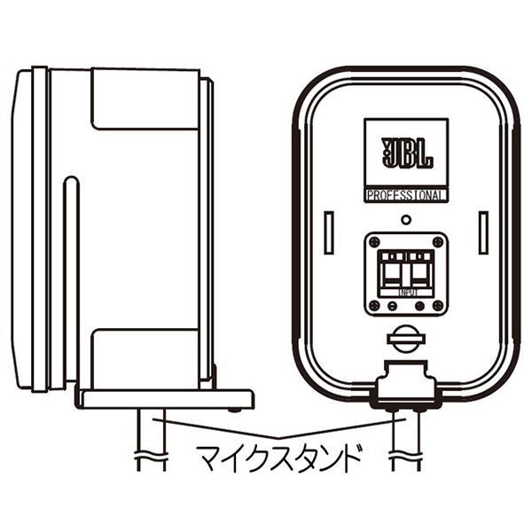 JBL CTMA-1 マイクスタンド取付金具(2個入り) - 業務用撮影・映像 