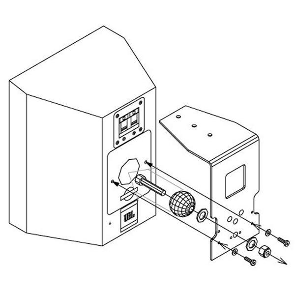 JBL CTLB-25 天井/マイクスタンド取付金具(2個入り)