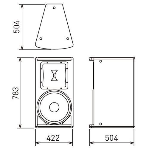 JBL AM5215/64 2-Wayフルレンジ・スピーカー