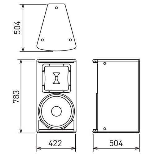 JBL AM5215/95 2-Wayフルレンジ・スピーカー