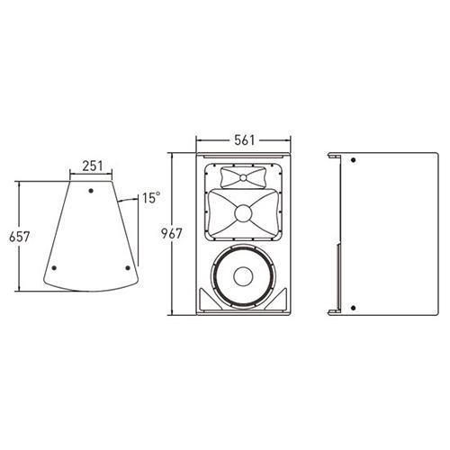 JBL AM7315/64 3-Wayフルレンジ・スピーカー