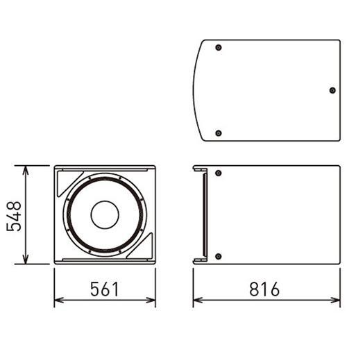 JBL ASB6118 サブウーファー