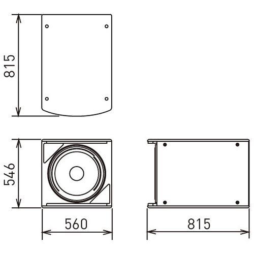 JBL ASB7118 サブウーファー