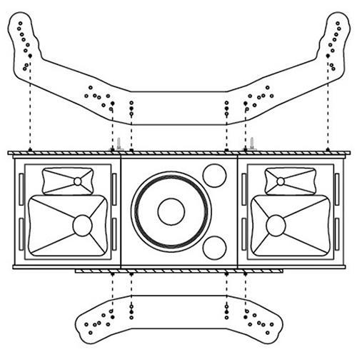 JBL PAF-3K アレイフレーム