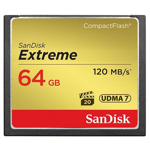 Sandisk Extreme PRO 128GB CFカード　4k動画収録確認