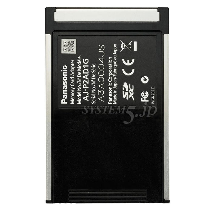 Panasonic AJ-P2AD1G microP2用メモリーカード・アダプター