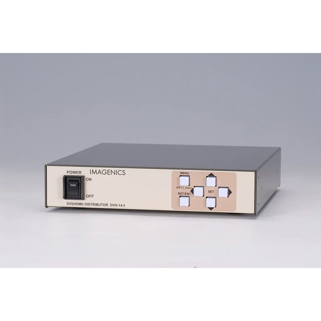 未使用品 Imagenics イメージニクス DVH-14A HDCP 分配器 IMAGENICS DVH-14A HDCP対応 デジタル（DVI/HDMI）1入力4分配器