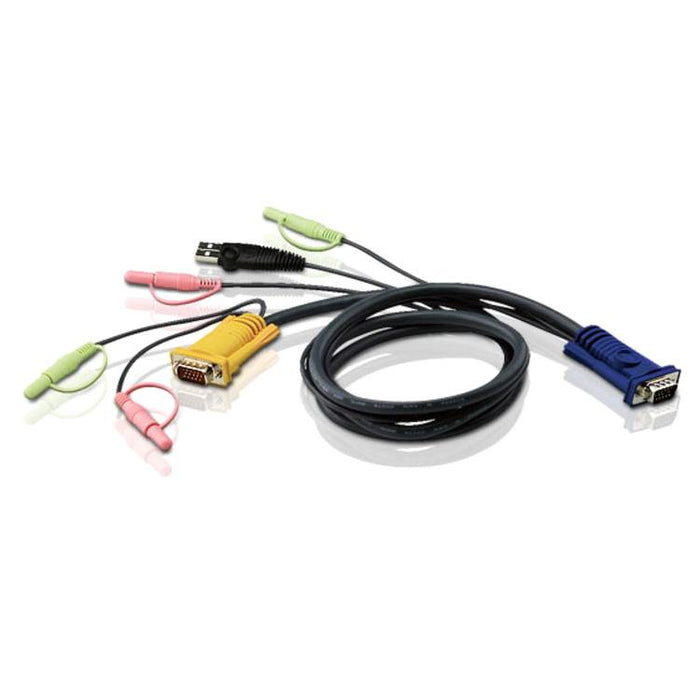 ATEN 2L-5303U USB対応KVMケーブル 3mm