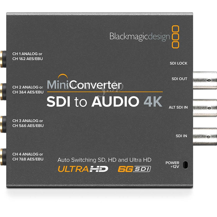 BlackmagicDesign CONVMCSAUD4K Mini Converter SDI to Audio 4K