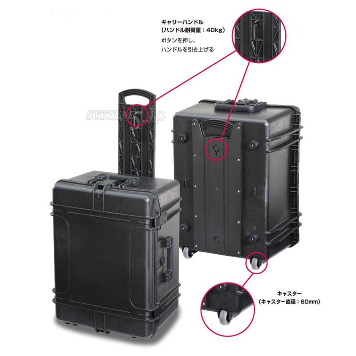 Panaro M620S(Black) パナロケースM620S(アタッシュタイプ/ブラック/ブロックウレタン付)