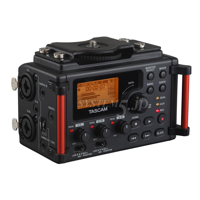 TASCAM DR-60DMKII カメラ用リニアPCMレコーダー/ミキサー