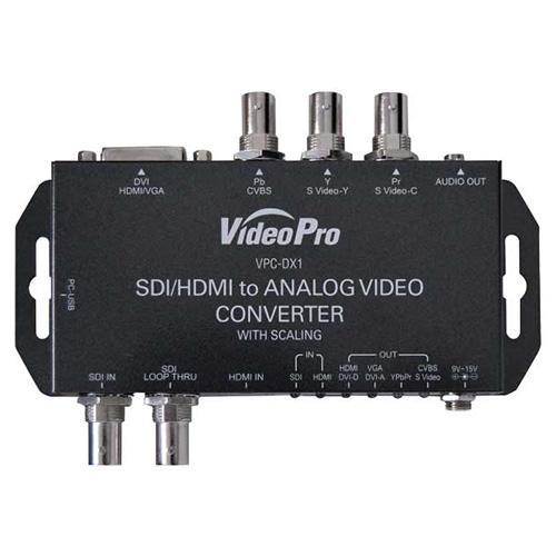 【大創業祭】VideoPro VPC-DX1 3G/HD/SD-SDI/HDMI to アナログビデオコンバータ(スケーラー搭載モデル)