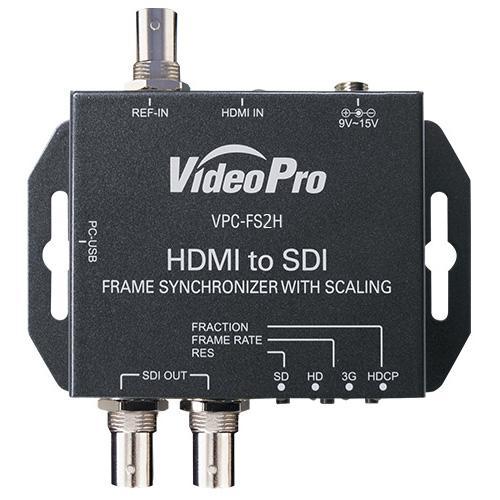 VideoPro VPC-FS2H HDMI to SDIコンバータ(スケーラー搭載/外部同期対応モデル)