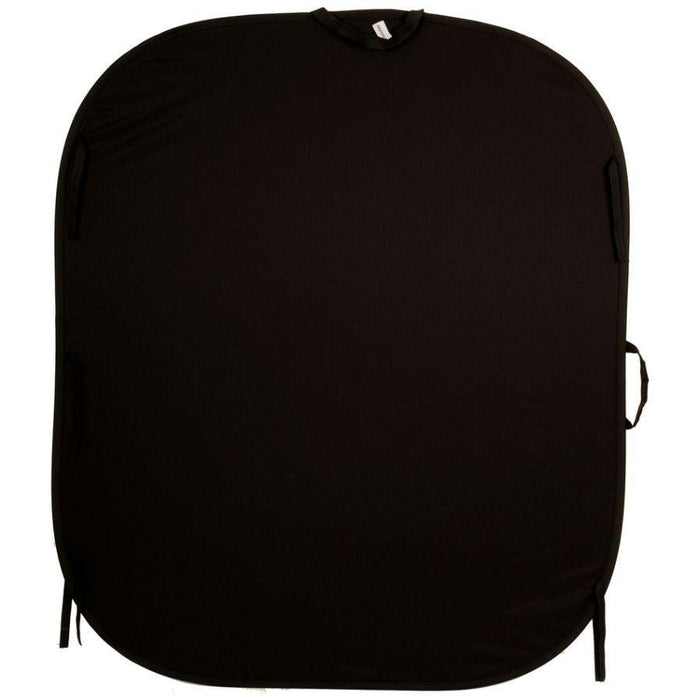 Manfrotto LL LB67GB 折り畳み式プレーンリバーシブル背景(1.8×2m) ブラック/ミッドグレイ