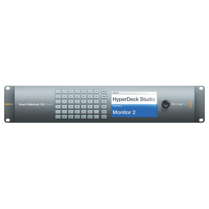 【生産完了】BlackmagicDesign VHUBSMARTE12G4040 Smart Videohub 12G 40x40