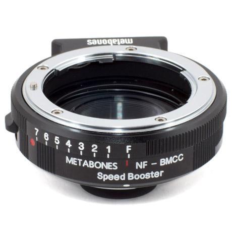 Metabones MB SPNFG-BMCC-BM1 BMCC用ニコンGアダプター SpeedBooster 0.64x ブラック