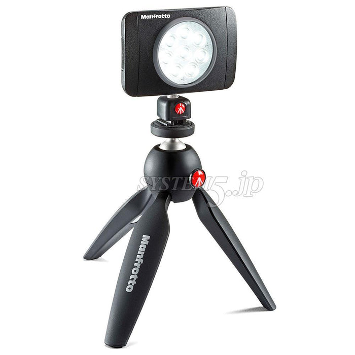 Manfrotto JP MUSE PIXI KT LUMIE MUSE LED&PIXIミニ三脚(ブラック)キット