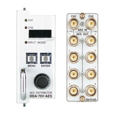 VIDEOTRON DDA-70V-AES ワードクロック・LTC・デジタル音声分配器