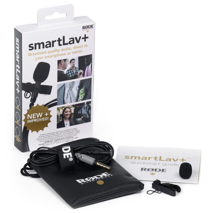 RODE SmartLav+ スマートフォン専用ラベリアマイク - 業務用撮影