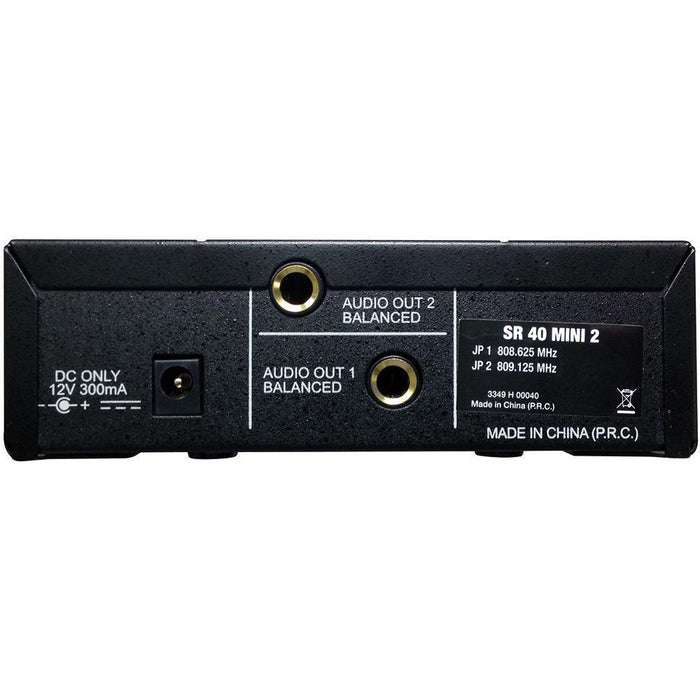 AKG WMS40 PRO MINI インストゥルメンタルセット(2ch受信機/ボディーパック型送信機)