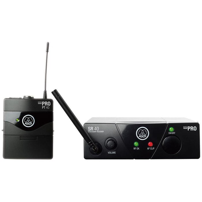 AKG WMS40 PRO MINI インストゥルメンタルセット(1ch受信機/ボディーパック型送信機/JP2)