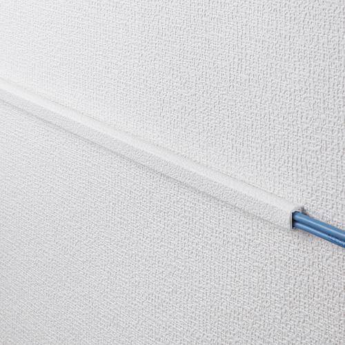 ELECOM LD-GAFW1/ST フラットモール(壁紙石目/幅17.2mm/1.0m)