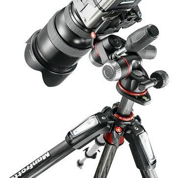 Manfrotto MK055XPRO3-BHQ2 055プロアルミニウム三脚3段+Q2付きボール雲台セット