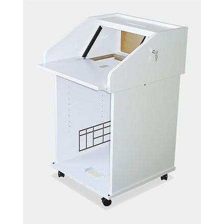 CANARE CT16T6D1B レクチャー卓（机上扉付きタイプ） ブラック