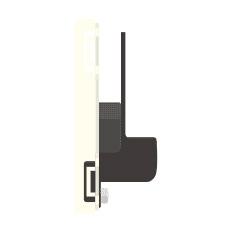 CANARE KP-HDMEJL-W 壁用AVコンセント CPシリーズ HDMI ホワイト