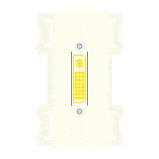 CANARE KP-DVIJ-B 壁用AVコンセント CPシリーズ DVI ブラック