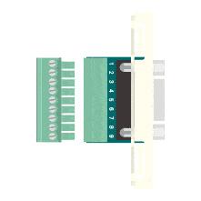 CANARE KP-D9SSLA-S 壁用AVコンセント CPシリーズ Dsub シルバー