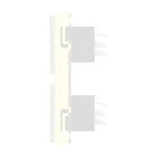 CANARE CP-4X2W-W 壁用AVコンセント CPシリーズ XLR4P/NC4P ホワイト