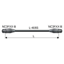 CANARE EC10-B11 10M PUR XLRケーブル NC3（メス）-NC3（メス） 10m 紫