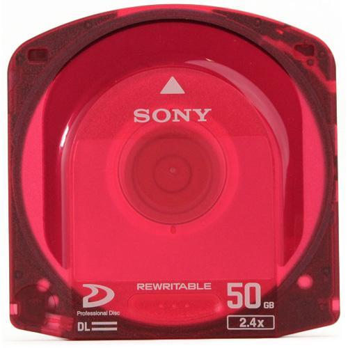 SONY PFD50DLAX XDCAM記録用 Professional Disc(50GB/2層/キューシート3枚収納対応タイプ)