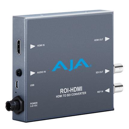 【決算セール2024】AJA Video Systems ROI-HDMI ミニコンバーター(HDMI to SDI with ROI scaling)
