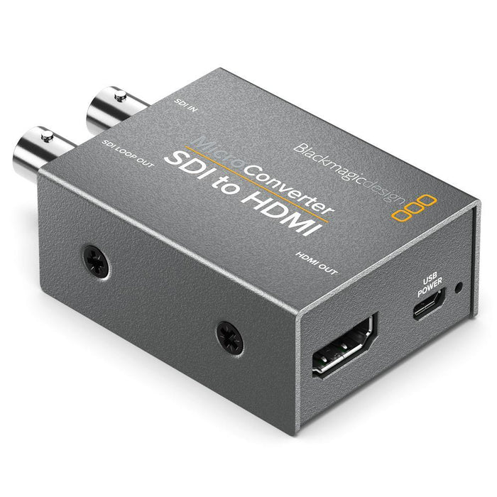 【生産完了】BlackmagicDesign CONVCMIC/SH Micro Converter SDI to HDMI wPSU(パワーサプライ付属)