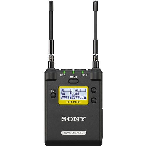 生産完了】SONY URX-P03D UHFシンセサイザーダイバーシティチューナー