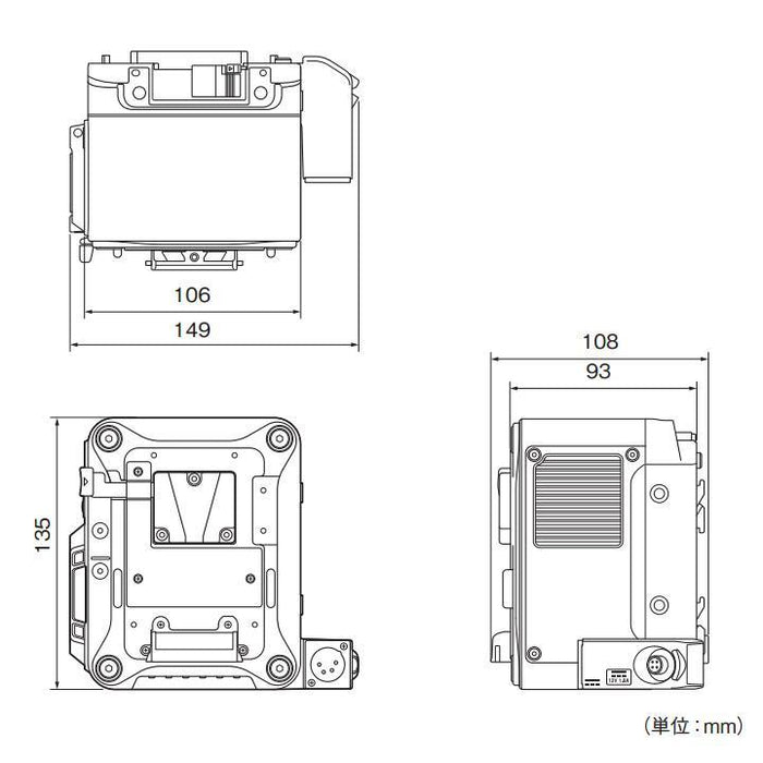 SONY AXS-R7 ポータブルメモリーレコーダー