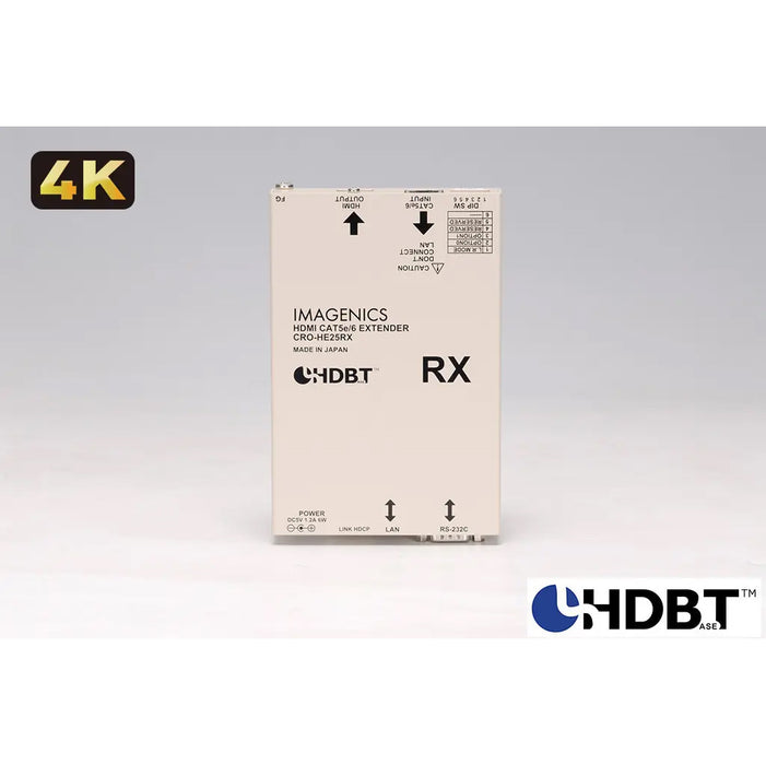 IMAGENICS CRO-HE25RX 4K対応HDMIツイストペア伝送・受信器