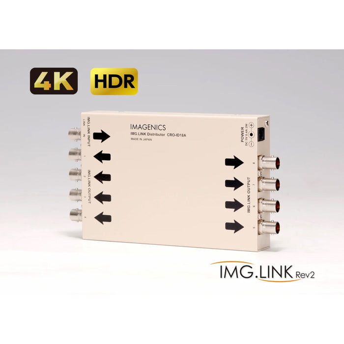 IMAGENICS CRO-ID18A HDMI同軸伝送・8分配器