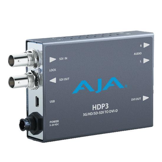 【決算セール2024】AJA Video Systems HDP3 3G-SDI to DVI-D&オーディオコンバーター
