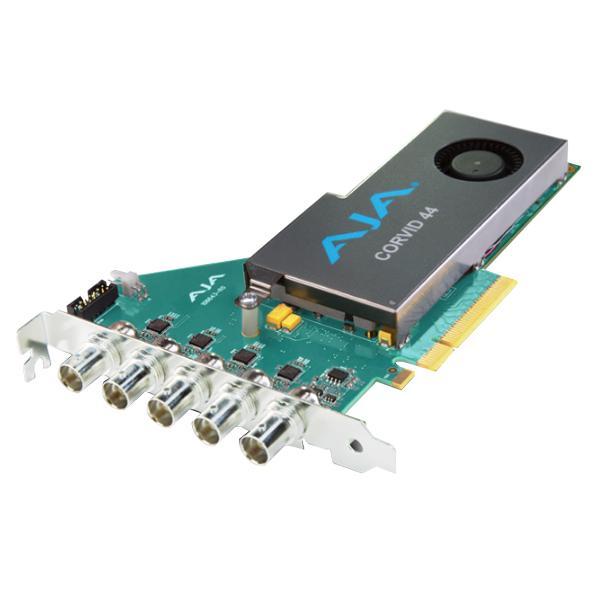 AJA Video Systems Corvid 44 BNC PCIe I/O カード(8レーン/PCIe 2.0/SDI x 4/フルサイズBNC)