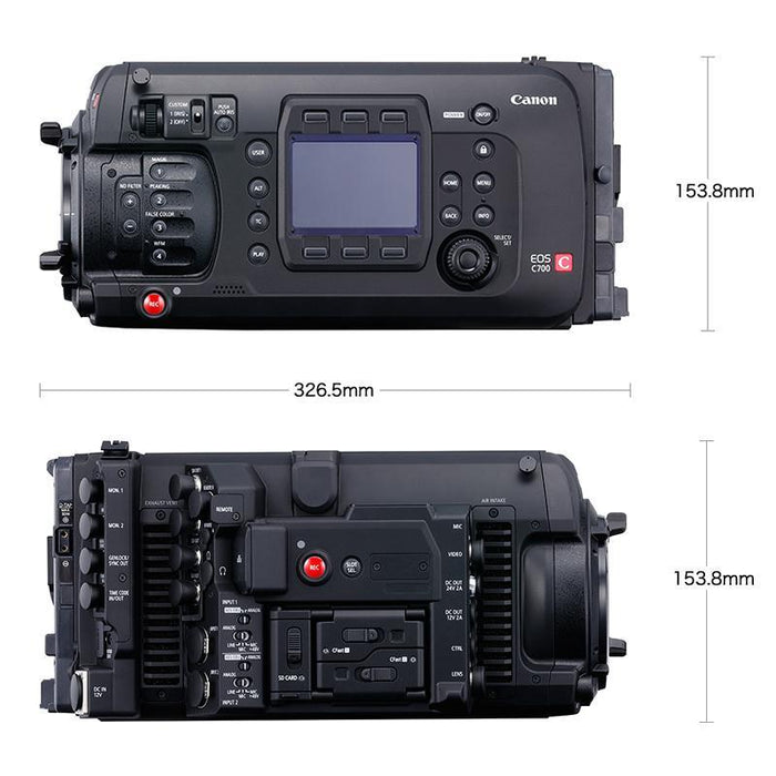 【生産完了】Canon EOS C700 デジタルシネマカメラ EOS C700(EFマウント/ローリングシャッター)