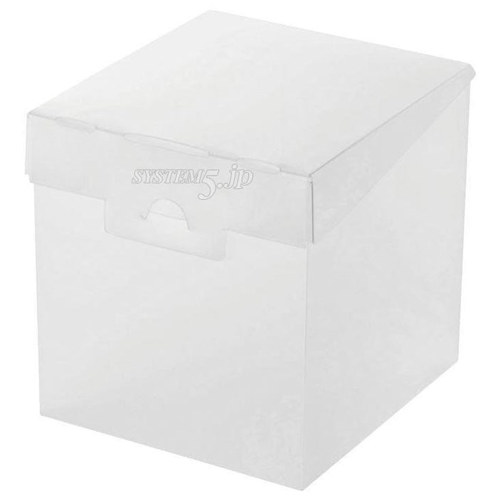 ELECOM CCD-MB01CR DVD/CDケース/組み立てBOX(クリア)