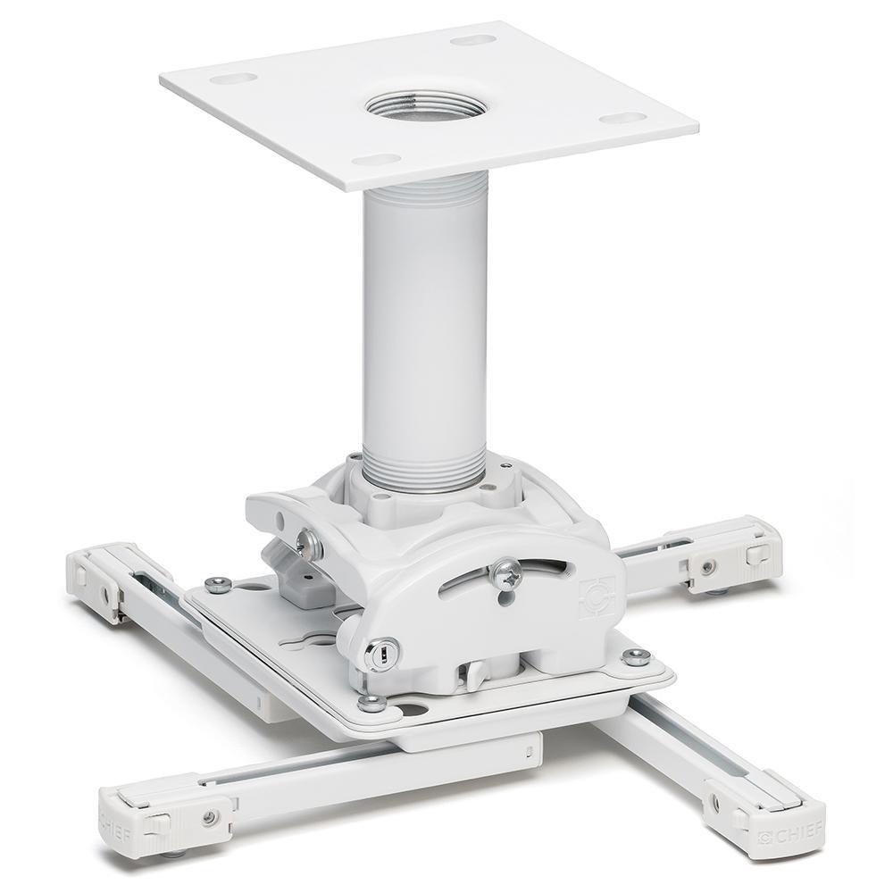 CHIEF RPMAU2W-0507WK プロジェクターマウント・天吊タイプ　中型用　シーリングプレート・ポール　長さ可変式　1582〜… CHIEF RPMAU2W-0507WK プロジェクターマウント 天吊タイプ 中型用