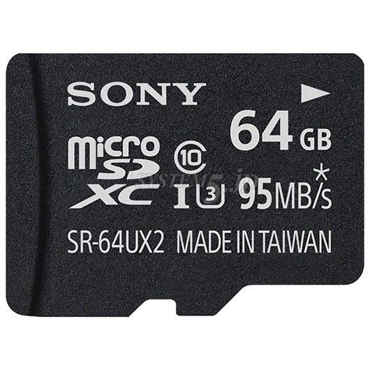 【生産完了】SONY SR-64UX2A microSDXC UHS-I メモリーカード(Class10/64GB)