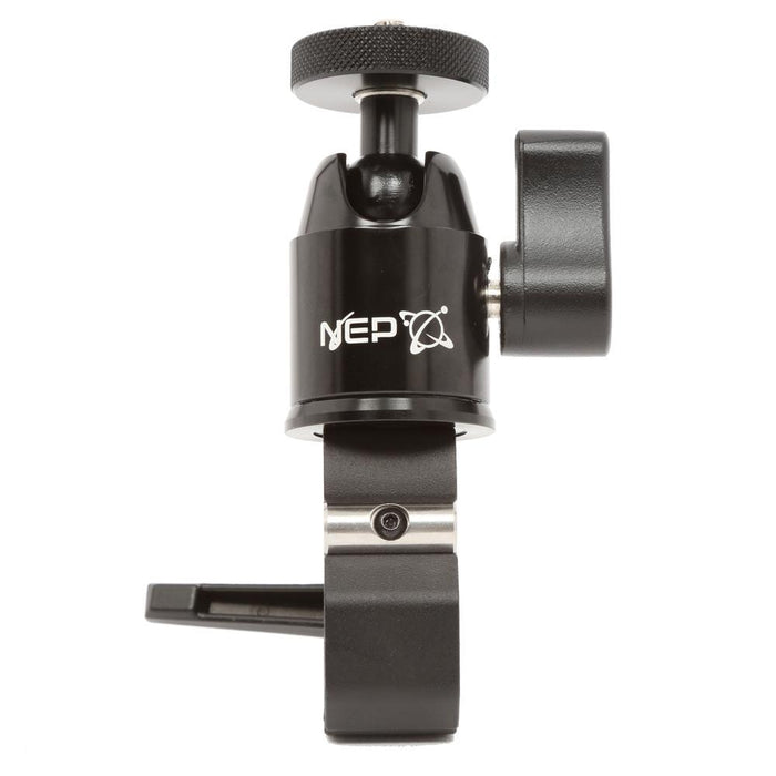 NEP BALLHEAD-N3-NCLAMP ボールヘッド+クランプ(上下1/4オスネジ雲台・耐荷重4kg)