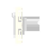 CANARE CPS-NE8P6-I 壁用AVコンセント CPSシリーズ RJ45 カテゴリ6A （メス-メス） アイボリー