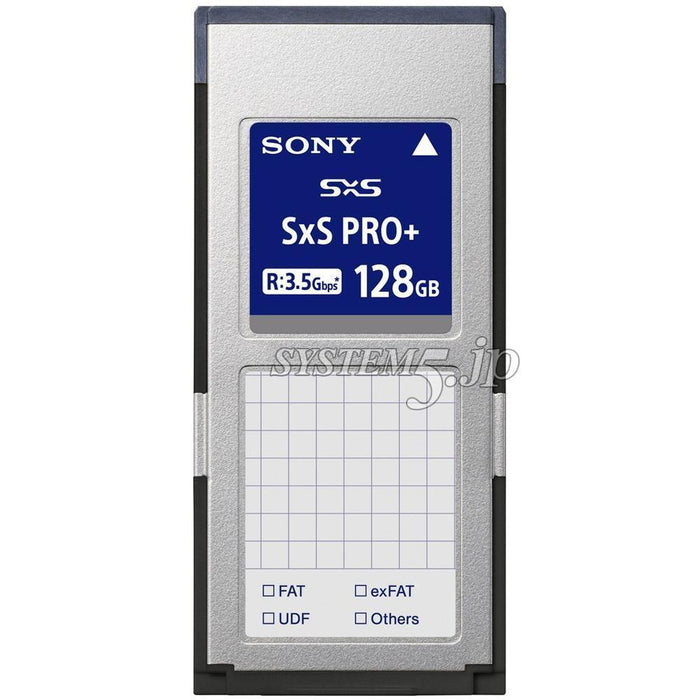 【生産完了】SONY SBP-128E SxS PRO+ メモリーカード 128GB